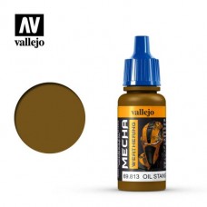Acrylicos Vallejo - 機甲色彩 Mecha Color - 065 - 69813 - 油漬色（亮光） Oil Stains (Gloss) - 17 ml. (NT 110)(6/盒)