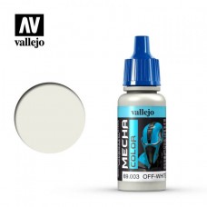 Acrylicos Vallejo - 機甲色彩 Mecha Color - 003 - 69003 - 米白色 Offwhite - 17 ml. (NT 110)(6/盒)