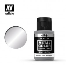 Acrylicos Vallejo - 77701 - 金屬色彩 Metal Color - 鋁 Aluminium - 32 ml.(NT 300)