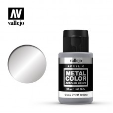 Acrylicos Vallejo - 77707 - 金屬色彩 Metal Color - 鉻 Chrome - 32 ml.(NT 300)