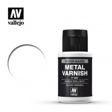 Acrylicos Vallejo - 77657 - 金屬色彩 Metal Color - 亮光金屬保護漆 Gloss Metal Varnish - 32 ml.(NT 190)