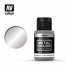 Acrylicos Vallejo - 77704 - 金屬色彩 Metal Color - 蒼白過燒金屬 Pale Burnt Metal - 32 ml.(NT 300)