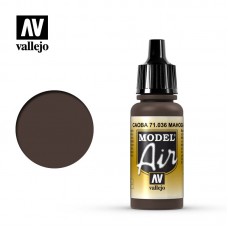 Acrylicos Vallejo - 71036 - 模型噴塗色彩 Model Air - 桃花心木色 Mahagony - 17 ml.(NT 100)