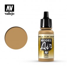 Acrylicos Vallejo - 71291 - 模型噴塗色彩 Model Air - 美國土地黃色 US Earth Yellow - 17 ml.(NT 100)