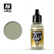 Acrylicos Vallejo - 71302 - 模型噴塗色彩 Model Air - 天空綠 Sky Type S - 17 ml.(NT 100)