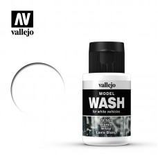 Acrylicos Vallejo - 76501 - 模型漬洗漆 Model Wash - 白色漬洗色 White Wash - 35 ml.(NT 190)