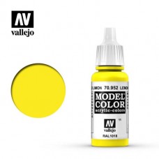 Acrylicos Vallejo - 模型色彩 Model Color - 011 - 70952 - 檸檬黃色 Lemon Yellow - 17 ml. (NT 100)(6/盒)