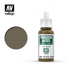 Acrylicos Vallejo - 70314 - 裝甲王牌 Panzer Aces - 帆布 Canvas - 17 ml.(NT 110)(6/盒)
