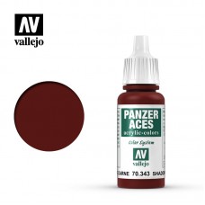 Acrylicos Vallejo - 70343 - 裝甲王牌 Panzer Aces - 膚色陰影 Flesh Shadows - 17 ml.(NT 110)(6/盒)(停產)
