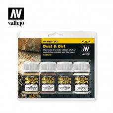 Acrylicos Vallejo - 73190 - 色粉 Pigments - 灰塵和污垢 Dust & Dirt - 35 ml.(NT 550)