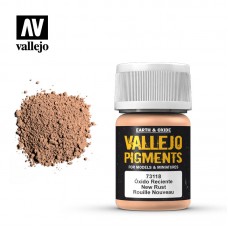 Acrylicos Vallejo - 73118 - 色粉 Pigments - 鮮銹色 Fresh Rust - 35 ml.(NT 140)