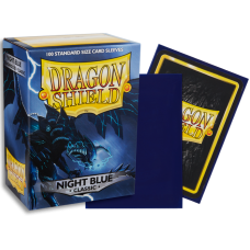 龍盾Dragon Shield 100 - AT-10042- 龍盾卡套標準尺寸(100入)Standard Deck Protector Sleeves - 經典亮光Night Blue深夜藍色 (Opeth)(NT350)