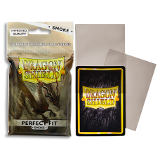 龍盾Dragon Shield 100 - AT-13023- 龍盾卡套內套(100入)Perfect Fit Deck Protector Sleeves - Smoke煙霧色 （NT140)