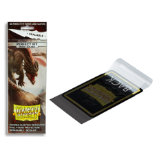 龍盾Dragon Shield 100 - AT-13223 -龍盾卡套內套(100入) Perfect Fit Sealable Deck Protector Sleeves - Smoke Yarost 煙霧色護貝型（NT200）