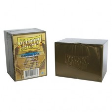 龍盾Dragon Shield 100+ 塑膠硬卡盒 - 金色 Gaming Box - Gold - AT-20006 NT120