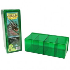 龍盾Dragon Shield 4-Compartment Box - Green - AT-20304龍盾四格盒 -綠色(NT250)