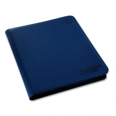 Ultimate Guard Binder 12-Pocket QuadRow Zipfolio - Dark Blue - UGD010344(NT1300)12格類皮革拉鍊卡冊-深藍色