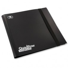 Ultimate Guard Binder 12-Pocket QuadRow FlexXfolio - Black - UGD010345(NT650 ) 12格鬆緊帶固定式卡冊-黑色