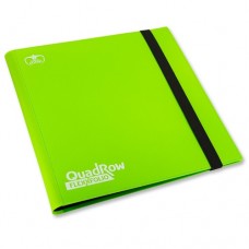 Ultimate Guard Binder 12-Pocket QuadRow FlexXfolio - Light Green - UGD010347(NT650)12格鬆緊帶固定式卡冊-淺綠色