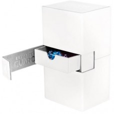 Ultimate Guard 160+(New design) Xenoskin Twin Flip n Tray Deck Case Box - White - UGD010646(NT1200)160+雙層複合卡盒-白色
