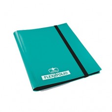 Ultimate Guard Binder 9-Pocket FlexXfolio - Turquoise - UGD010176(NTD490) 9格鬆緊帶固定式卡冊-藍綠色