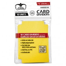 Ultimate Guard Card Dividers - Yellow - UGD010451(NT80)卡盒隔板-黃(10入)