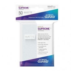 Ultimate Guard 50 - Supreme UX Sleeves Standard Size - Matte Frosted - UGD010812(NT100)標準尺寸50入-磨砂霜白色