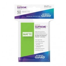 Ultimate Guard 50 - Supreme UX Sleeves Standard Size - Matte Light Green - UGD010813(NT100)標準尺寸50入-磨砂淡綠色