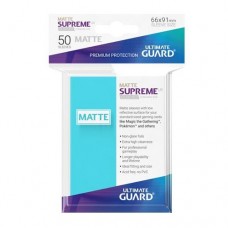 Ultimate Guard 50 - Supreme UX Sleeves Standard Size - Matte Aquamarine - UGD010817(NT100)標準尺寸50入-磨砂水綠色