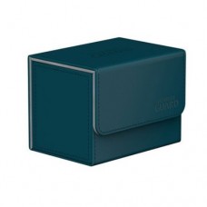 Ultimate Guard 80+ Standard Size ChromiaSkin - Petrol(Radioactive) - UGD010865(NT800)側翻式感熱卡盒可裝80+卡牌-油藍色(停產)