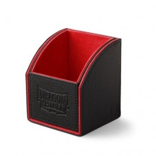 龍盾Dragon Shield Nest 100 Deck Box龍巢系列卡盒可裝100張 - Black/Red黑/紅 - AT-40104（NT670)