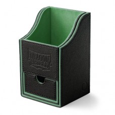 龍盾Dragon Shield Nest 100+ Deck Box龍巢系列卡盒可裝100張 - Black/Green黑/綠 - AT-40202（NT1050)