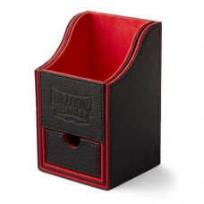龍盾Dragon Shield Nest 100+ Deck Box龍巢系列卡盒可裝100張 - Black/Red黑/紅 - AT-40204（NT1050）