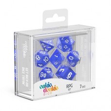 Oakie Doakie Dice - RPG套骰 透明系列骰 藍色（七顆） - RPG Set Translucent - Blue (7 Dice) - ODD500011（NT 200）