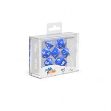 Oakie Doakie Dice - RPG套骰 不透明系列骰 藍色（七顆） - RPG Set Solid - Blue(7 Dice) - ODD500026（NT 170）