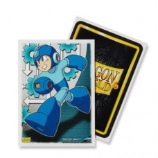 龍盾Dragon Shield 100 - AT-16001- 龍盾卡套標準尺寸(100入)Standard Deck Protector Sleeves - 美術卡Art Sleeve Mega Man洛克人 （NT450) 