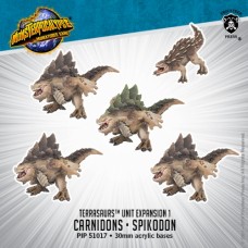 PIP 51017 - Monsterpocalypse - Terrasaurs - Carnidon & Spikodon（NT 980）