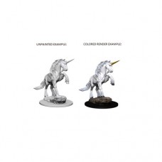Wizkids - 開拓者深度刻畫模型「獨角獸」 - Pathfinder Deep Cuts Unpainted Miniatures- Unicorn - 72589（NT 180）