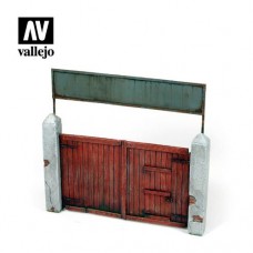 Acrylicos Vallejo - SC006 - Figure - Scenics - Village Gate (建議售價NT 1030)