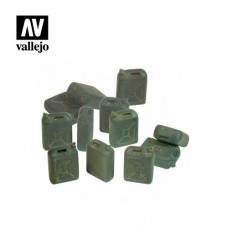 Acrylicos Vallejo - SC208 - Figure - Scenics - IDF Jerrycan set (建議售價NT 490)