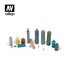 Acrylicos Vallejo - SC209 - Figure - Scenics - Modern Gas Bottles(NT 700)