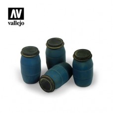 Acrylicos Vallejo - SC210 - Figure - Scenics - Modern Plastic Drums (#1)(建議售價NT 490)