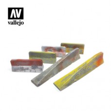 Acrylicos Vallejo - SC228 - Figure - Scenics - Urban Concrete Barriers(建議售價NT 410)