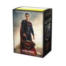 龍盾Dragon Shield 100 - 龍盾卡套標準尺寸Standard Deck Protector Sleeves -磨砂美術卡套 Art Matte Justice League - Superman - AT-16018正義聯盟-超人(NT440) 