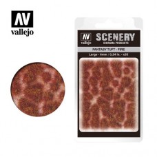 Acrylicos Vallejo - SC431 - Scenery - Fantasy Tuft - 火焰草叢 Fire - 6 mm (建議售價NT 120)