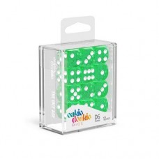 Oakie Doakie Dice - 16mm 晶亮系列骰 綠色六面骰（12入）- D6 Dice 16 mm Speckled - Green(12) - ODD410016（NT 200）