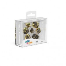 Oakie Doakie Dice - RPG套骰 金屬系列骰 鍊金之火（七顆） - RPG Set Metal Dice - Alchemy Gold(7) - ODD500055（NT 1630）