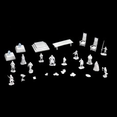 Wizkids - 深度刻畫未上色模型「王庭成員」 - Deep cuts - Castle - Royal Court - 90096（NT 1400）