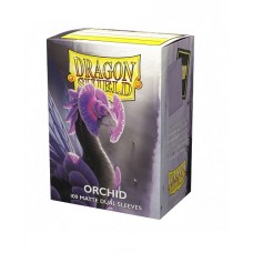 龍盾Dragon Shield 100 - 標準尺寸Standard Deck Protector Sleeves - 雙面色磨砂卡套Dual Matte - Orchid(Emme)蘭紫色 - AT-15041(NT420)
