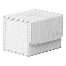 Ultimate Guard - Sidewinder 100+ XenoSkin Monocolor White - 外星皮革 - 側翻式卡盒可裝100+卡片-單色白色 - UGD011211(NT630)